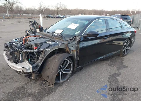 2022 Honda Accord Hybrid Sport from USA, damaged, VIN 1HGCV3F28NA000033